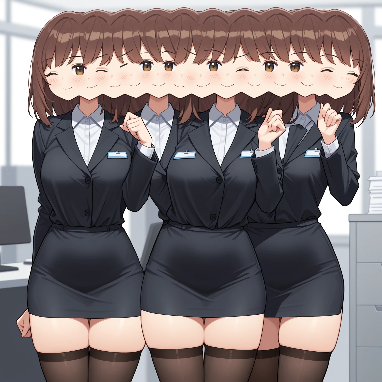 3 woman, office