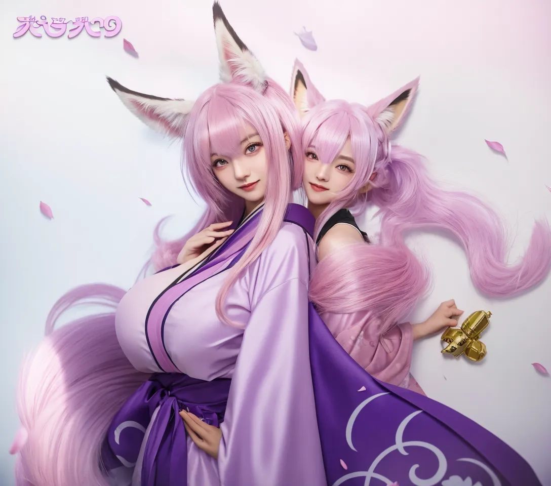 Beautiful and ethereal vixen dressed in flowing white Chinese robes。The image captures fox spirits in the dark sea of the netherworld，It is surrounded by purple gas and faint clouds。Use Midjourney's advanced brush tools to create complex folds and textures on vixen's robes and hair，And experiment with different color palettes and brushstrokes to bring out the ethereal quality of the scene。The image of the fox spirit is sometimes obscured by the purple qi around it，It also adds to the beauty of the vixen，Make the scene full of mystery and fascination。Leverage Midjourney's powerful tools，You can bring this captivating and ethereal scene to life with incredible detail and beauty。 hdr，（真实感，Masterpiece quality，best qualtiy），，PureErosFace_V1，Urzang-6500-V1 version.1， --auto