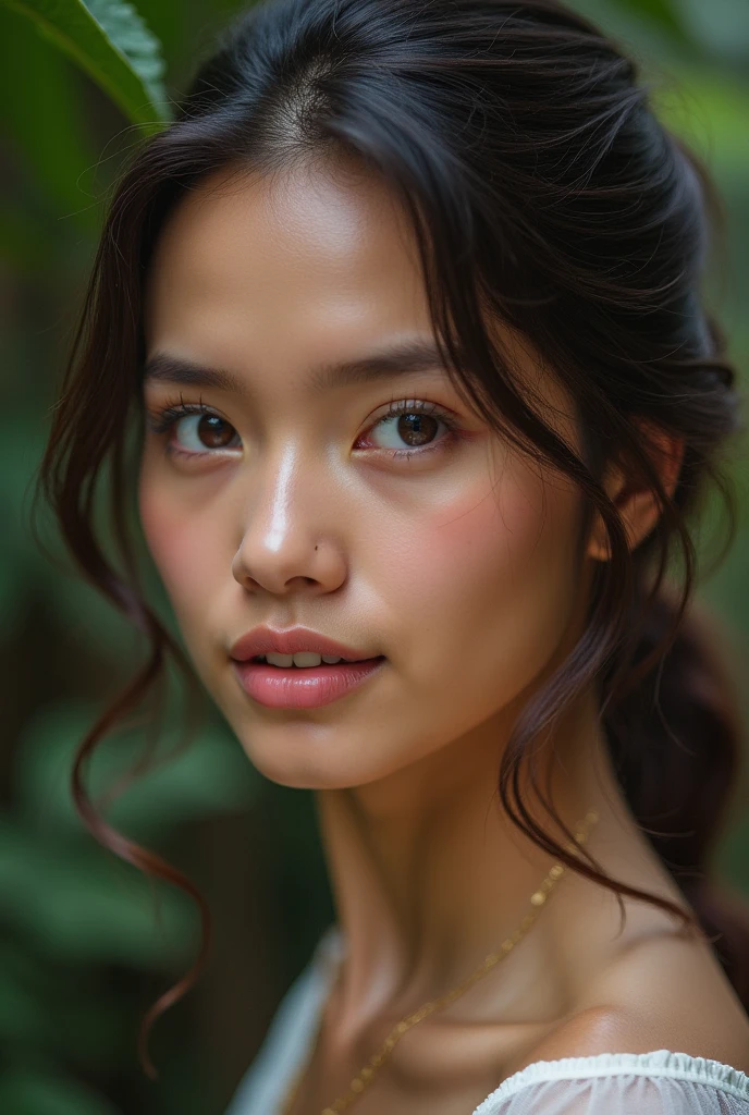 beautiful girl in a garden, 1girl, detailed face, beautiful eyes, beautiful lips, long eyelashes, cinematic lighting, high quality, best quality, masterpiece, ultra high resolution, photorealistic, realistic, original photo, cinematic lighting, tyndall effect, light and shadow, shadow