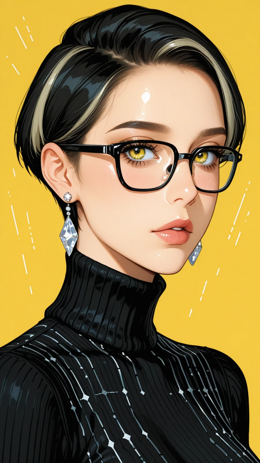 (masterpiece, best quality, 8k wallpaper, high resolution, ultra-realistic) Two women, Japanese girls, 18 years old, long hair and short hair, duo, sunglasses, red long scarf around neck, (masterpiece: 1.2, best quality), (realistic, photorealistic: 1.4), (masterpiece, best quality), looking at you, navy blue school , , D cup,  pose, kenpo pose, full body, best proportions, white skin, black hair, looking forward, smiling, 1970s sunglasses, psychedelic background