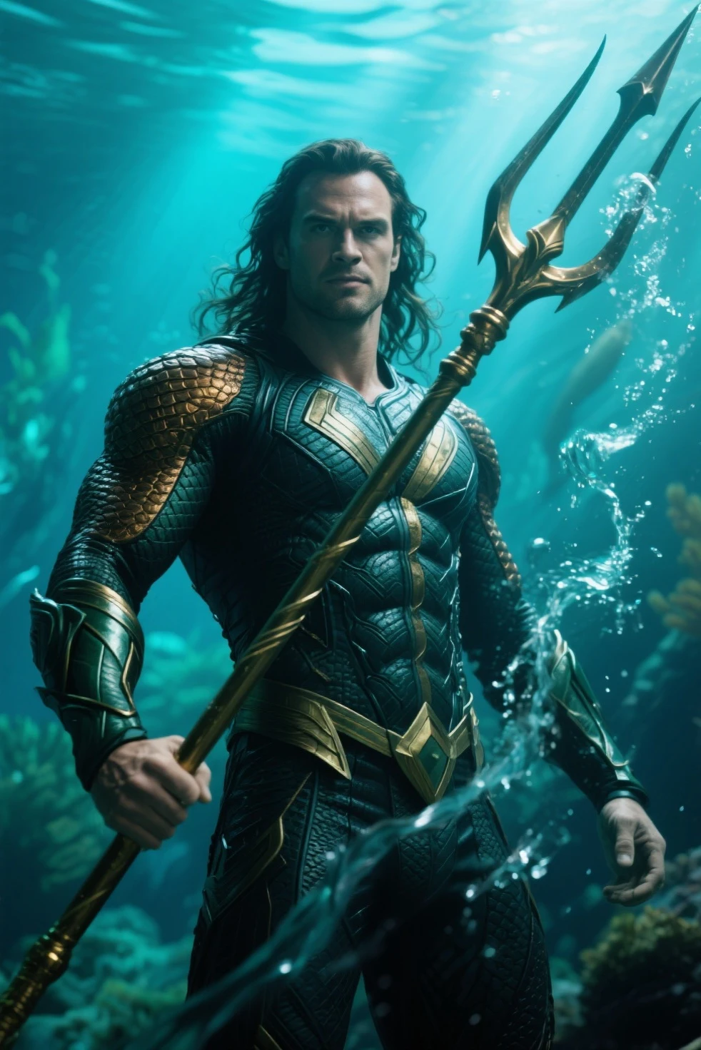 Deputy Haddad in the character Aquaman
