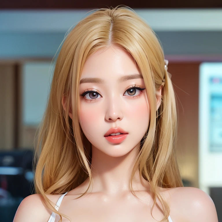 ((Best quality, 8k, Masterpiece :1.3)), Beautiful face, (photo realistic:1.4), soft lighting, (high detailed skin:1.3), 8k uhd, dslr, high quality, high resolution, 4k, 8k, absurdres, best ratio four finger and one thumb, (realistic:1.4), ((realistic medium breasts :1.3)), Highly detailed face and skin texture, Detailed eyes, Double eyelid, full body view, 1 asian woman, off shoulder kimono outfit