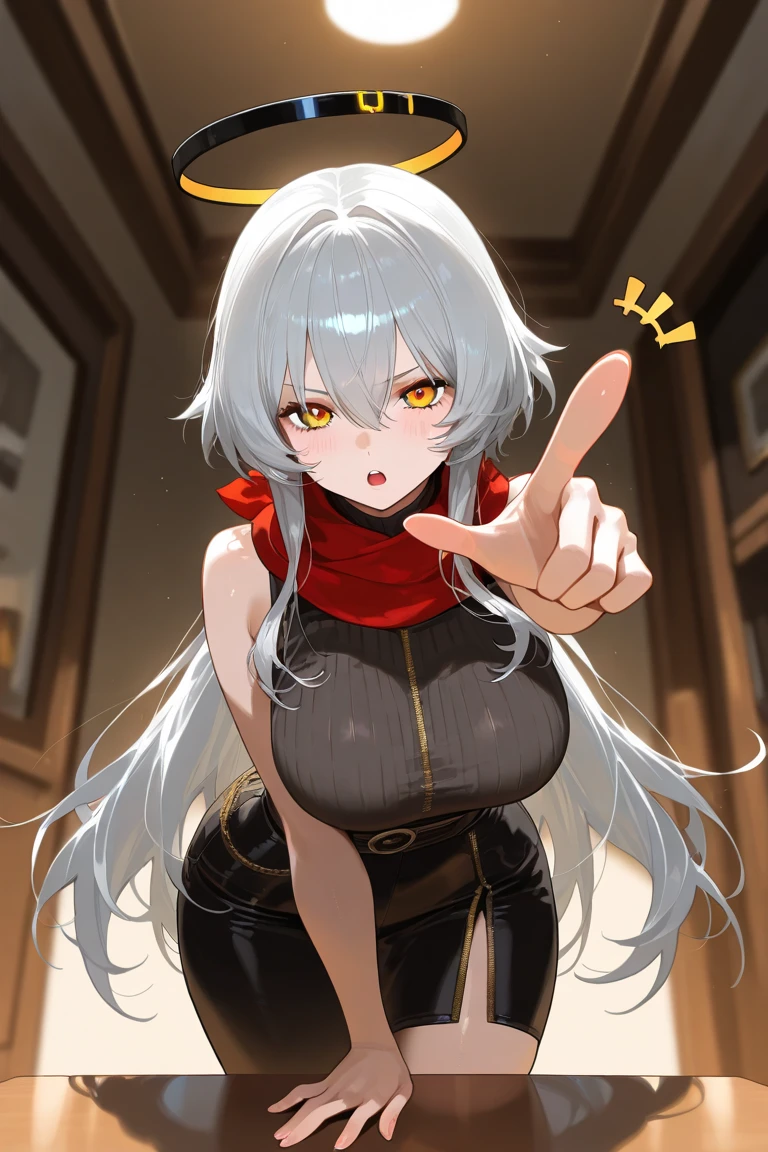 One Woman、long hair、Hair between the eyes、Big Breasts、Huge breasts、Blue Eyes、Red turtleneck rip-off sweater、Clothes with body lines、Erect nipples、bulging large areola、Upper Body、night、Standing in the backstreets of Türkiye、Making a peace sign、Watching the audience、Embarrassed、Red face、Smiling、Prostitute、