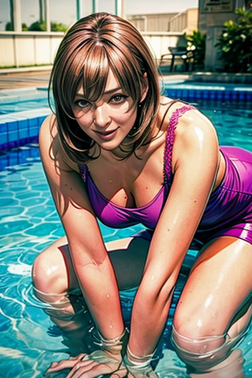 Young ((isabelmoner-smf, dora, swims in the pool)), in bikini "Gucci", taking selfies, aesthetics, Hair Bob Henna, joying, happiness, Stunning, (Highly detailed), [Baroque interior], Intricate, Cinematic, dehazed, atmospheric, diffused lighting,(Portrait in the style of David Barnett Newton Helmut by Yuri Arkurs ), Sampler: DPM++ 2M Karras,SVG anti-aliasing,(oil painting:0.75), (headband:0.75),(teal:0.2),( Orange:0.2),(Pink:0.2),(acrylic), (by Jeremy Mann:0.5), (by John Constable:0.1),(acrylic paint:0.75), 8K