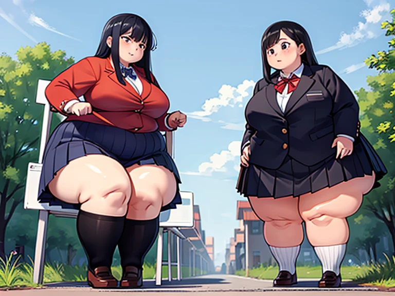 ((Highest quality)),(masterpiece) , (Super detailed), Perfect face, perfect body (((A woman with black hair, boyish hair, dark skin and red eyes))) (Short white shirt, see-through, mini pleated skirt, nylon panties, gal, oily skin) Hidden station, railway tracks, plump body, voluptuous body, thick female body,Erotic manga style body,Hentai style Wide ass huge ass big ass focus ,Wide Hips, (((Big Butt))) Sexy Smile , Thick thighs, , Big Hips,大きいお尻 肉厚なBig Butt, Huge ass, thick ass, brown skin, anime girl face
