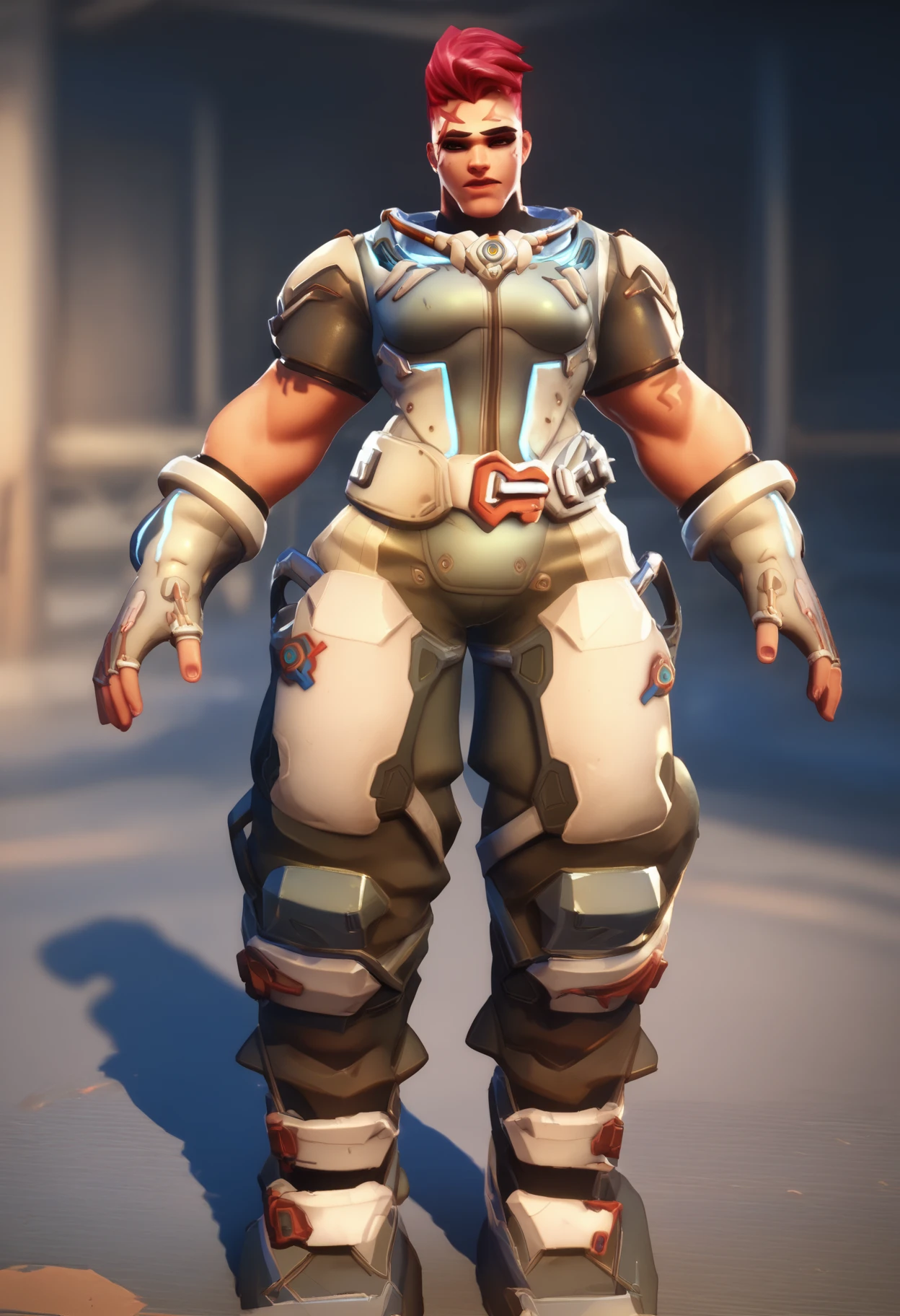 big muscle woman tracer