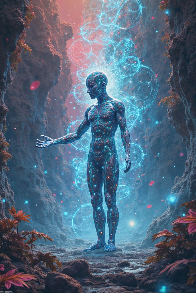 transparent human body shape, made out of stars, cosmic horror, outer space picture, lovecraftian picture, ,masterpiece