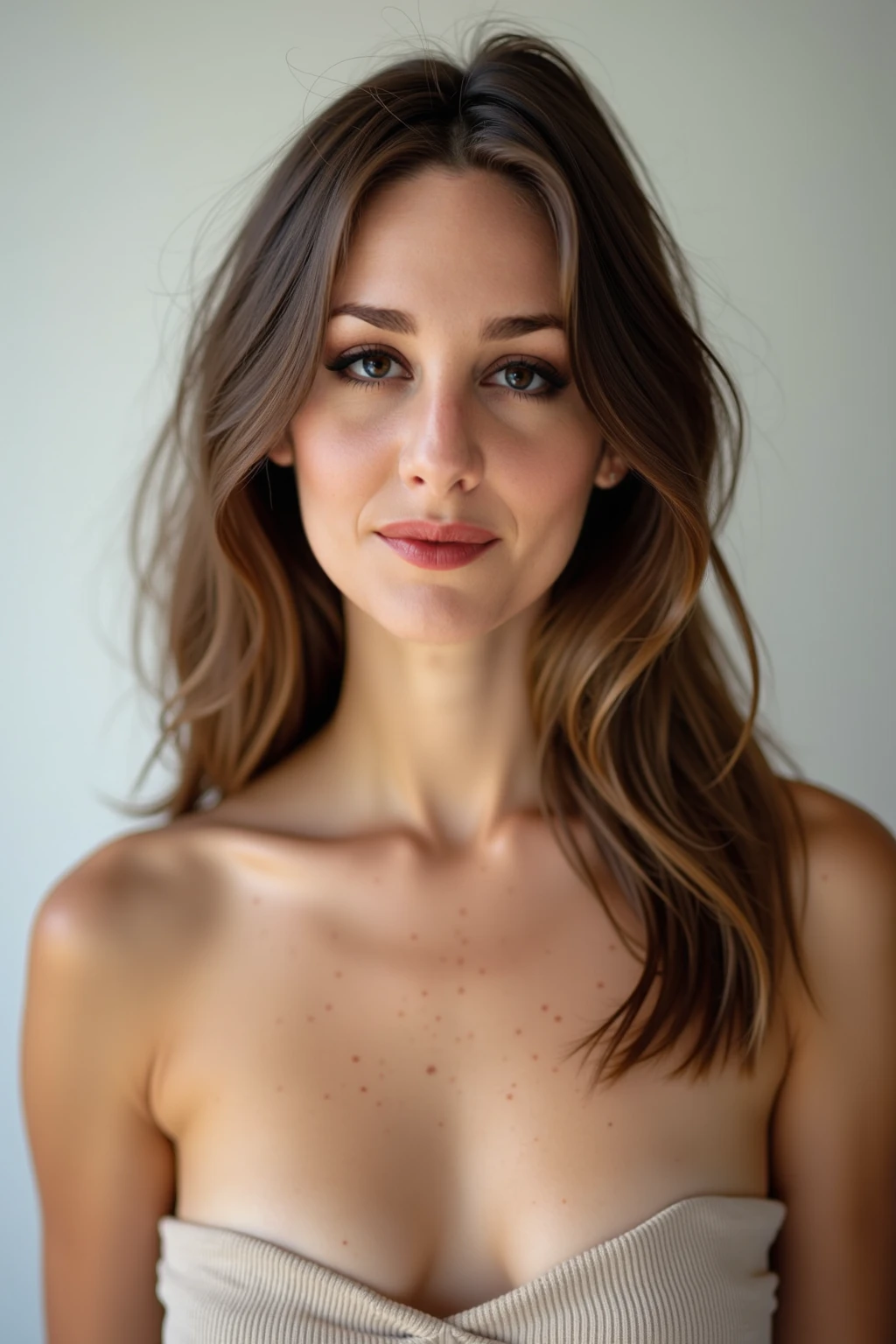 Naked girl with small breasts 