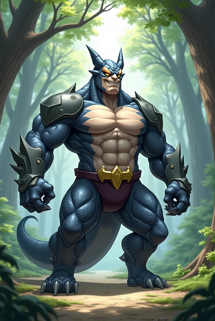 seulement, male, alligator, dents pointues, Crocs, thick face, scales, Visage large, broad shoulders, musculaire, Massif, Huge, gros biceps, gros pectoraux, Corps vert, peau verte, yeux jaunes, Detailed crotch, renflement massif, underwear, Regarder le spectateur, sombre, dramatique, ville, ruelle, style digital, dessin sublime, Daytime lighting