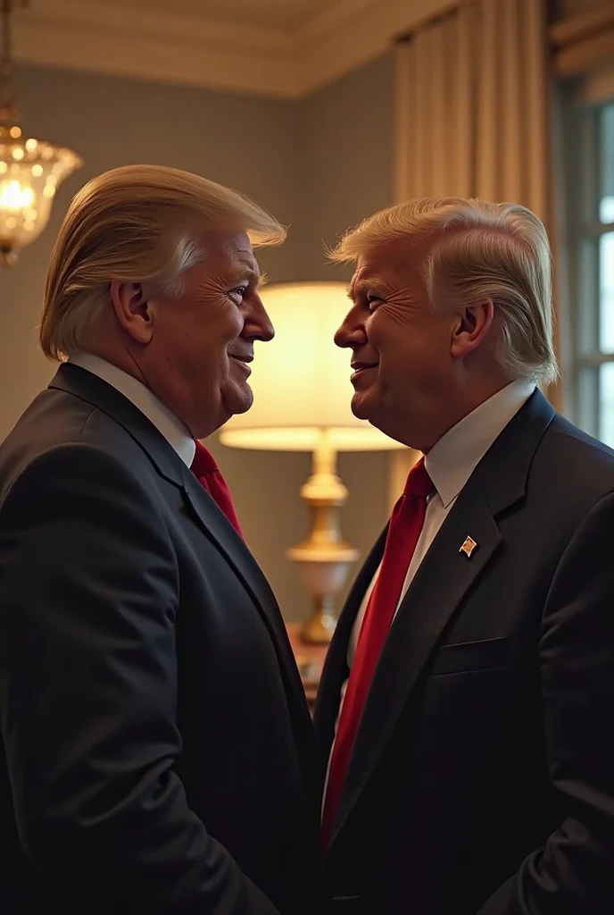tạo hình ảnh tổng thống ????? đang hôn tổng thống obama