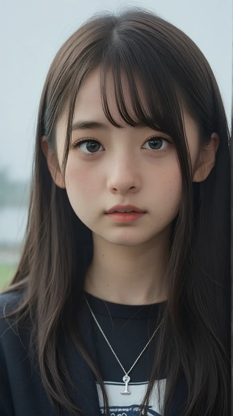 (Close up face shot of slender small-breasted two side up black medium hair with bangs girl wearing a white summer dress with  very sad face:1.5)、(One girl is crying with tears at the cape of the sea in Japan:1.5)、(Beautiful midnight with  full moon and stars on the sea:1.5)、(blurred background:1.5)、(Natural light:1.5)、(8k ultra detailed master piece:1.5)、(perfect anatomy:1.5)、(Photorealistic stick:1.5)、(Raw photo:1.3)、(highest quality:1.5)、(High resolution:1.3)、(Delicate and beautiful perfect face:1.3)、(Delicate and beautiful eye air skin:1.3)、(Real Human Skin:1.3)、((thin legs))