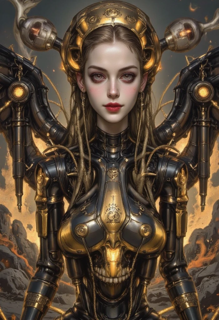 best quality,4k,8k,highres,masterpiece:1.2,ultra-detailed,realistic:1.37,HDR,UHD,studio lighting,ultra-fine painting,sharp focus,physically-based rendering,extreme detail description,professional,art deco,tarot card style,dynamic angle, (action pose), alien,creature from outer space,organic exoskeleton,biological exoskeleton,alien flora,bioluminescent fungi,vivid colors,trending on cgsociety,portraits,landscape,horror,anime,sci-fi,photography,concept artists,bright and vibrant colors,dreamy lighting