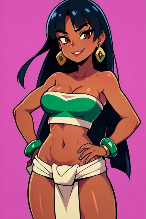 Pokémon trainer nessa taking off her bra