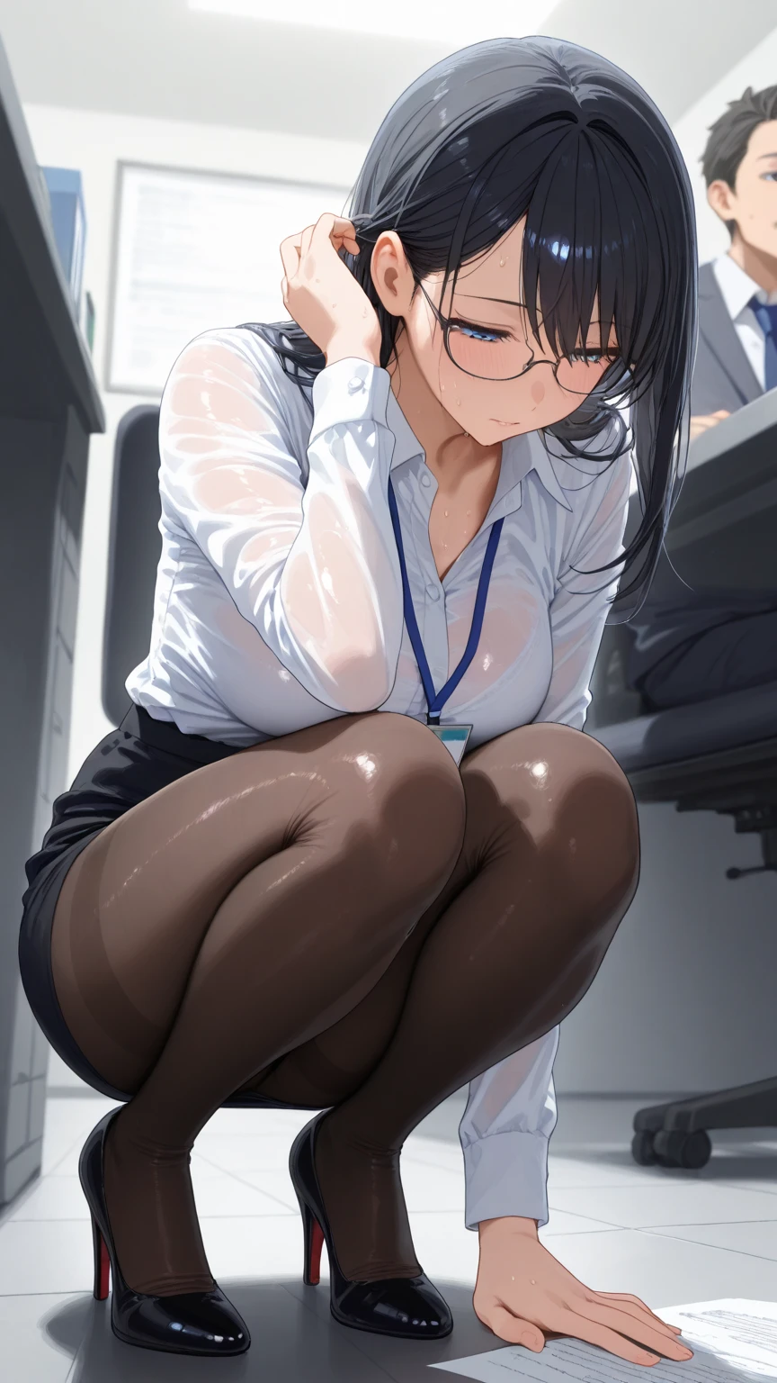 BIG ASS、Sweaty ass、One Woman、Many people々、Beauty、Female doctor、hospital、Many patients、doctor、consultation、Female doctor、White、Stethoscope、Age 25、Short tight skirt、Looking down at the viewer,Sit on a chair、 long hair, Highest quality, Focus on the thighs,,Black panties、Black bra、Thick thighs、Narrow waist、BIG ASS、Big 、 Black Hair,My thighs are steaming between my legs 、Black Pantyhose、panties under pantyhose、Angle from directly below、Seduce the patient、Spread your legs、Acme convulsions、Obscene sound effects、Naughty sound effects、get on top of the patient、Facesitting、Sweaty pantyhose、Big Breasts