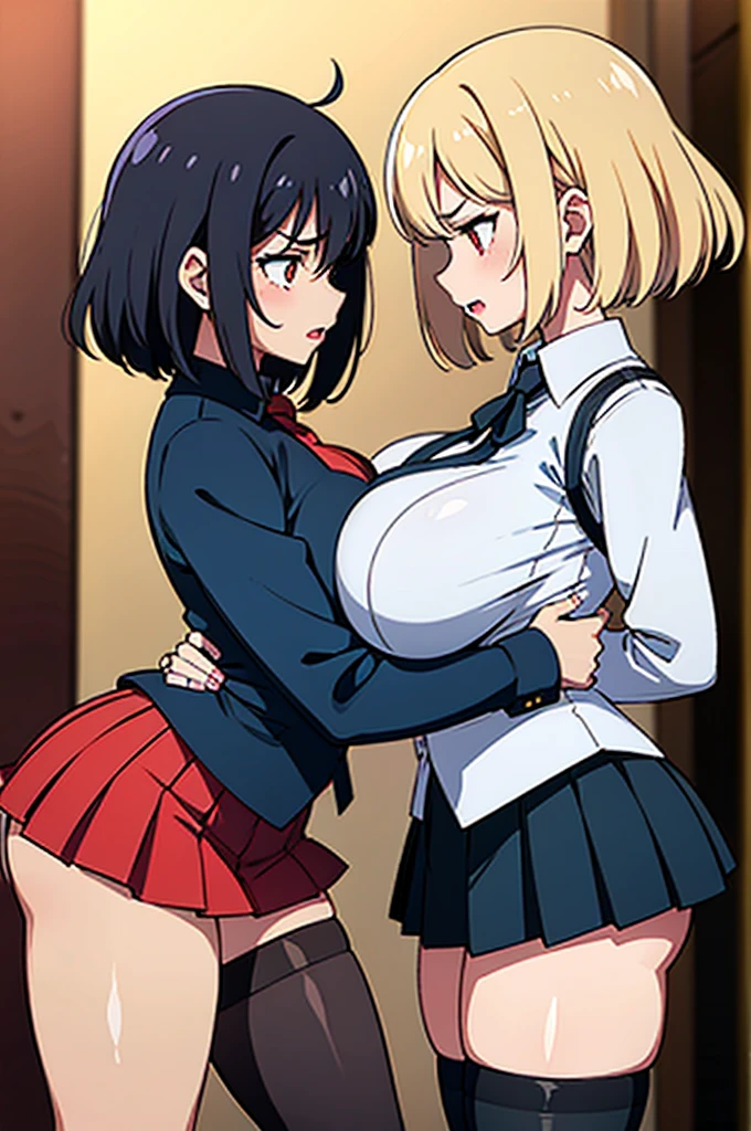 Mastepiece,8k,Thick eyebrows,(((topless))),(Huge boobs),(((Slender:1.3))),Full nudity,(((Three women having sex with schoolboys:1.7))),(((High Ponytail:1.3))),Earrings,(((Thick lips:1.1))),(((Spread your legs:1.3))),((Dark pubic hair:1.6)),(Being thin),(((Being raped:1.4))),Sweaty skin,(((Large areola:1.2))),(((Sailor suit))),(((The best smile:1.3))),(((Covered in semen:1.2))),(((Blonde))),(((Sweating profusely:1.3))),(((Manga style:1.8)))