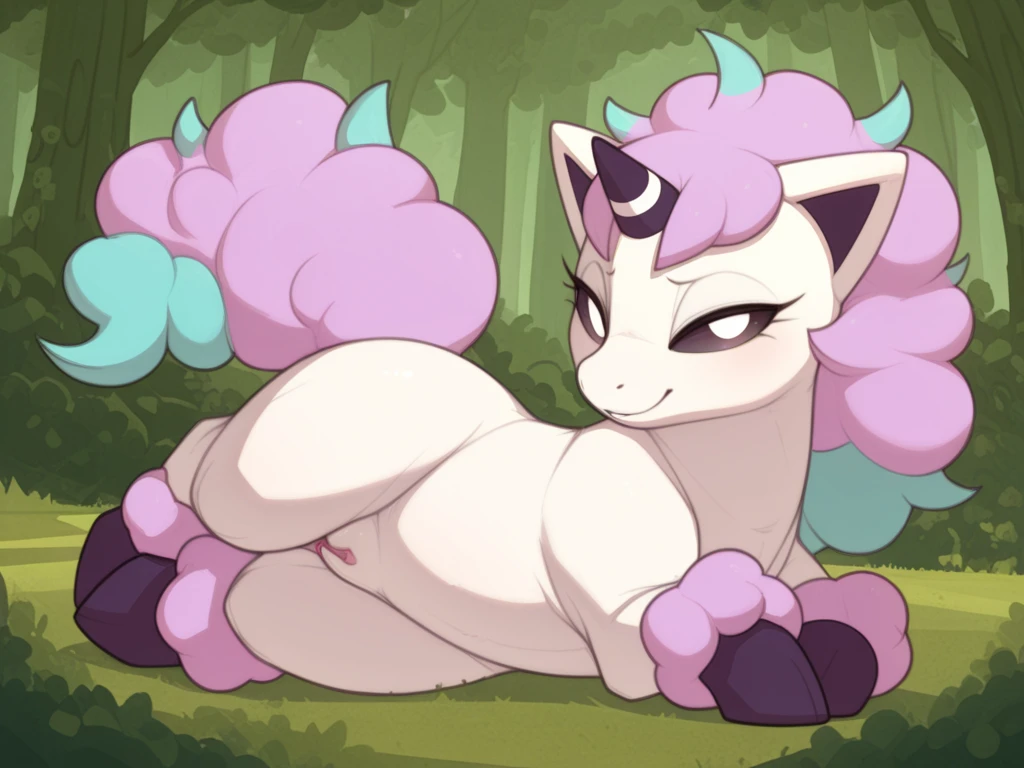 masterpiece,best quality,cowboy shot,solo,1girl,My Little Pony Equestria Girl style,My Little Pony Equestria Girl character: Sweetie Belle ,sexy smile:0.5,looking at viewer,dynamic lighting,her butt is very very big,sexy and beautiful very, very big butt,her breasts are very very big,sexy and beautiful very, very big breasts,showing her big and sexy butt hole, shows a butthole,showing her pussy, her nipples are purple, her pussy is purple, she's in a random sexy pose, [(description of location)]
We are in Rarity's beauty salon,(we are lying very sexy on the big couch in the beauty salon, Rarity,Sweetie Belle  lies in one of the fitting rooms in the beauty salon and poses very sexy), We're in Sweetie Belle 's bedroom,(We are lying on Sweetie Belle's bed,We're standing in Sweetie Belle 's bathroom making love)
[(Extra description)]
Sweetie Belle 's pussy is very distended, Sweetie Belle 's cum coming out of her pussy, Sweetie Belle  looks at me very mischievously, Sweetie Belle  licks her upper lip a little, (Her boyfriend is there with Sweetie Belle , Sweetie Belle 's boyfriend has a big penis, very, very big penis, huge penis, Sweetie Belle  and her boyfriend are having sex)
