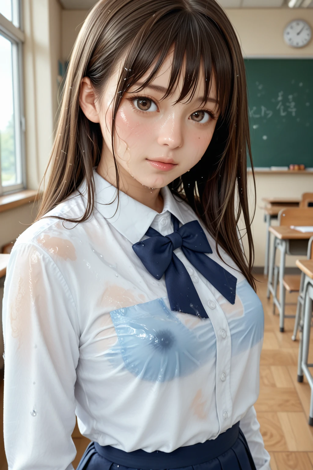 ((Highest quality)), ((masterpiece)) ,((one girl)), (detailed),((in the Library )), ((One girl)), ((nude)),naked,((13 years old)),((flat chest:1.6)), (stare at viewer with stern eyes:1.5),((one girl)),(bitting own lip:1.1),(angry:0.9),nose blush,(shamefull:1.2),(bob cut hair),surprised, ((beautiful realistic face)),((A bow tie)),Beautiful Korean Women, Beautiful young Korean woman, Young and adorable Korean face, Gorgeous Young Korean Woman, Korean Girls, Girl cute beautiful face, Portraits of Korean female idols, Young and pretty Asian face, Cute natural anime face,Asian pretty face,((finely detailed face)),((glistening eyes)),((glistening eyes )),((large eyes)),(( pretty eyes)),(detailed),Perfect Face,((One girl)), ((clear eyes)),((show nipples)),((beautiful skin)), don't wear anything ,(((show nipples))),(upper body),((naked)),((sweat, blush, closed
eyes:1.2, open mouth1.2, watery eyes:1.7 tearful:1.7))