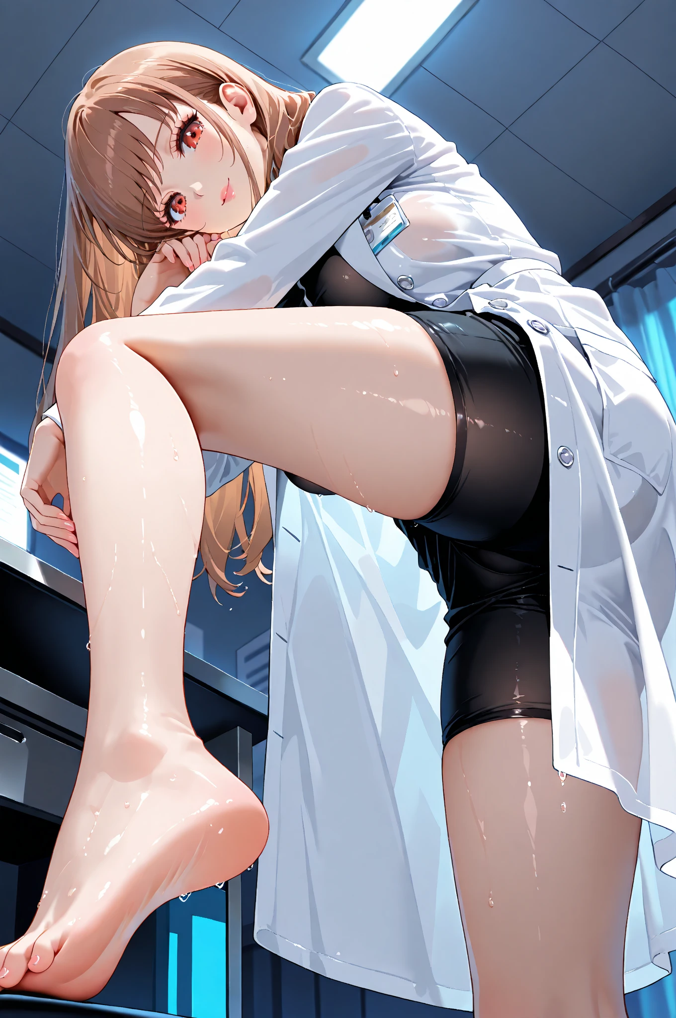 girl with tits and big ass, inserting a dildo into the vagina, making ahagao face, bunny suit, open legs showing vagina, high resolution,8k,super detailed, extremely detailed, detailed body and face, Masterpiece , erotic, sensual, NSFW, explicit content