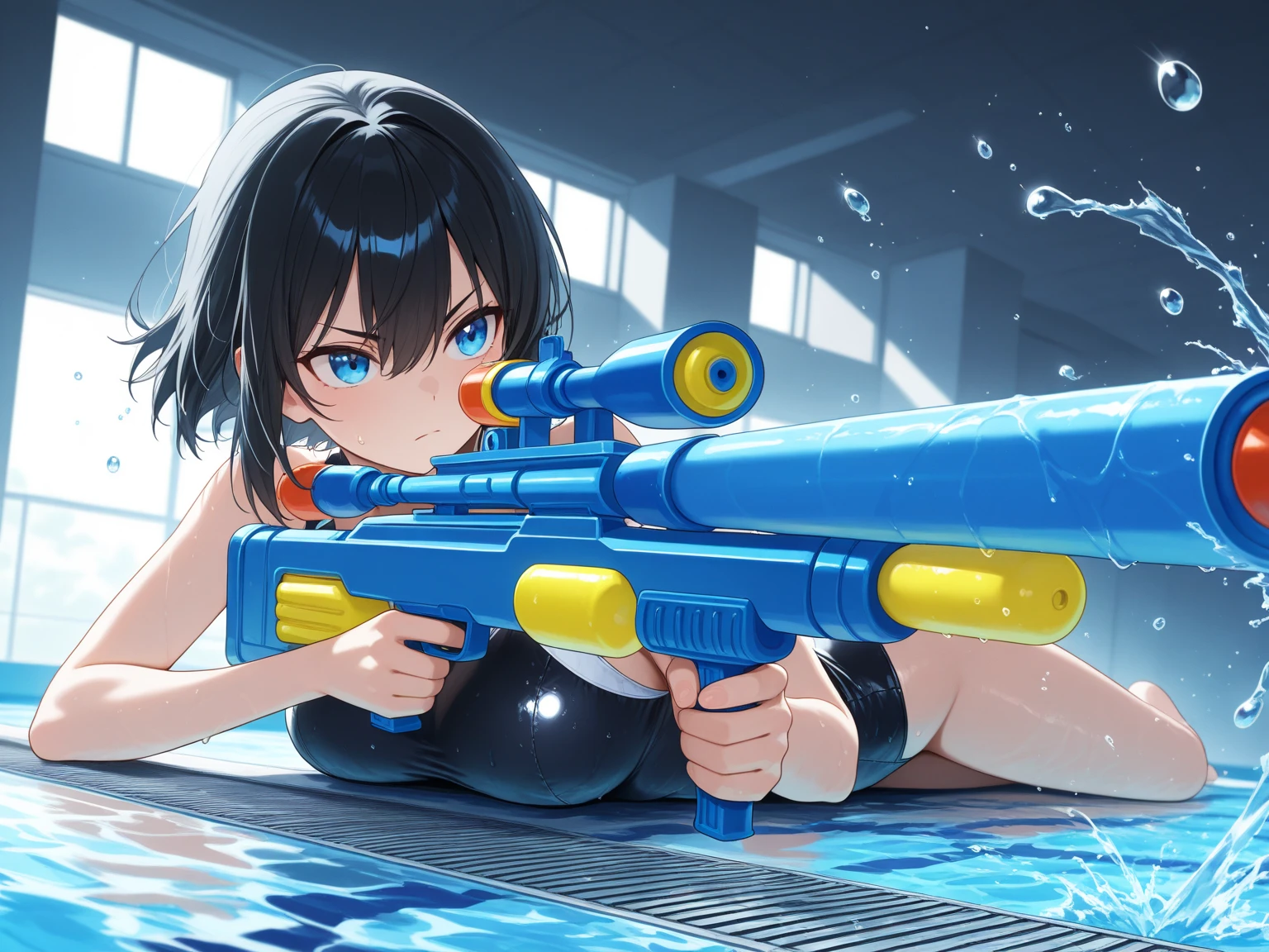 holding, fist, holding gun
