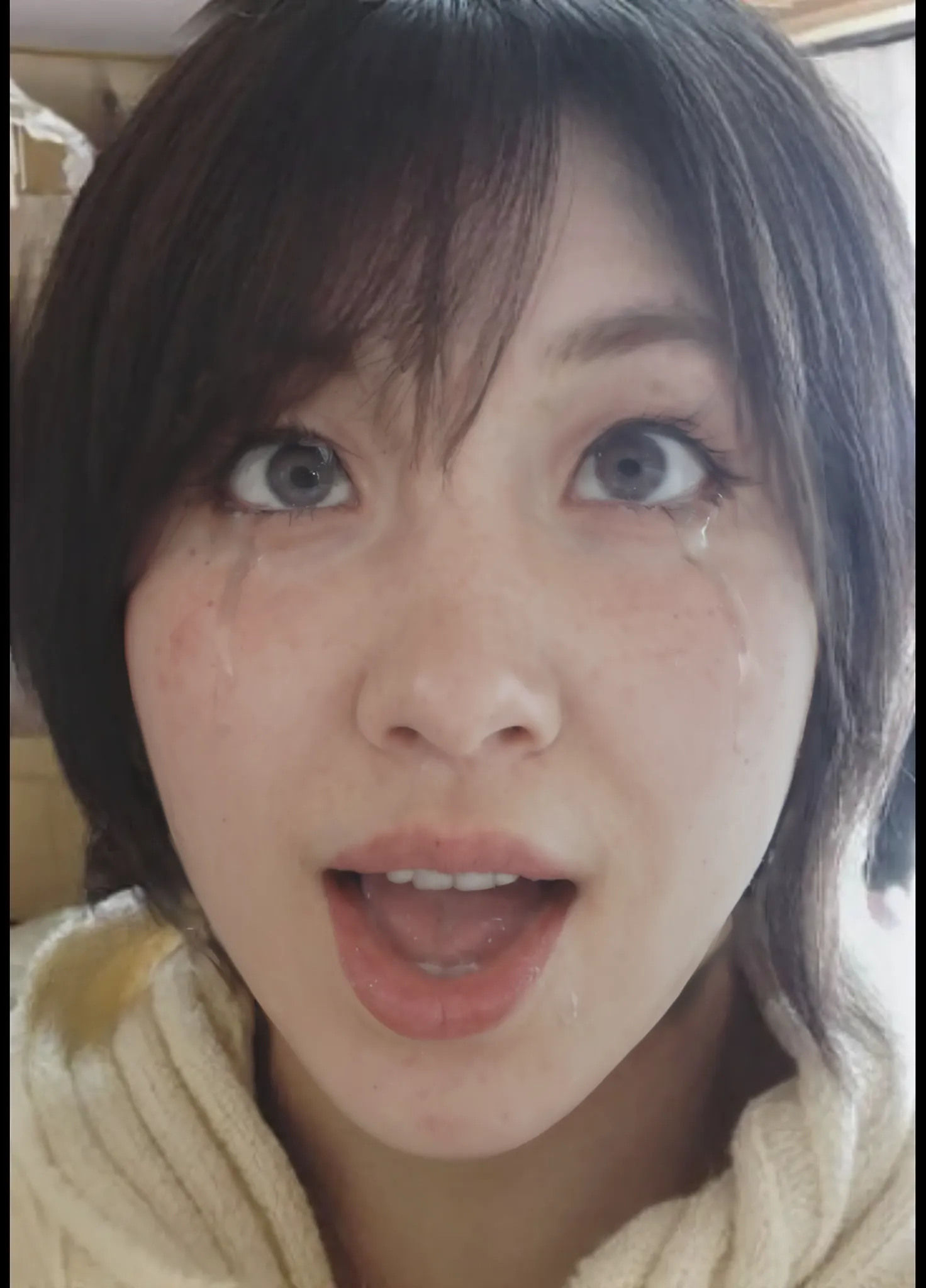 Spunkmouth - Cum bubbles Cumhair Nsfw