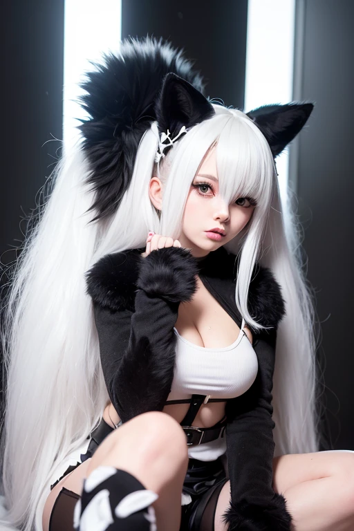 (better quality,ultra-detailed,Realistic:1.37)、Sorcière attaquante avec la magie du givre、; lingerie couleur vive, gros seins,porte jarretelle,Une jeune femme de 18 ans、(piercing eyes:1.5)、look agressif、elegant outfit、electric arcs dance around'elle、hold a large magic scepter enchanted with frost magic,outside, scene of launching an attack with a magic circle, an ice cream cone , corps entier,pas de robe