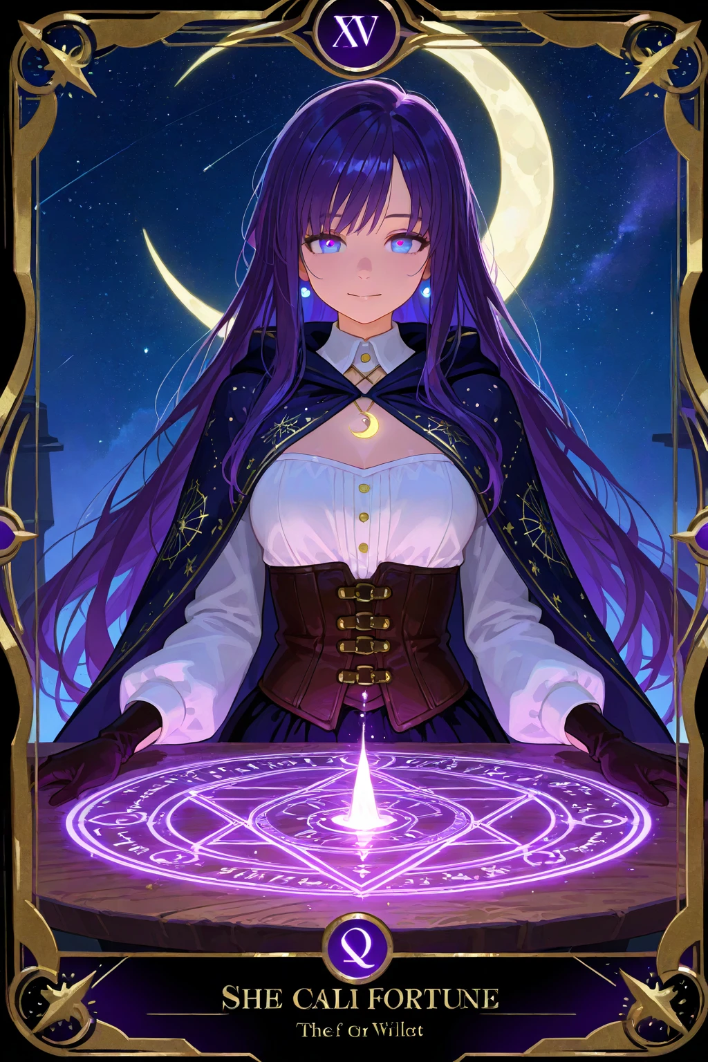 1girl, purple hair, purple eyes, light smile, wearing maid costume, close portrait, close, high res, ultrasharp, 8K, masterpiece, looking at viewer, delicate poses, in light pink bed, warm light, cute background, confident, ultra detailed, best quality, beautiful,lovestruck expression, high detail textures, high detail eyes, bright colors,landscape,