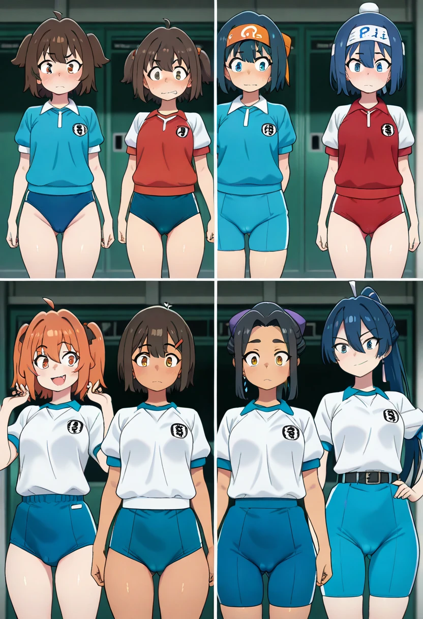 masterpiece, best quality, 1girl, makino ruki, shy, blush, beautiful detailed eyes, volleyball uniform, royal bedroom, dark, <lora:Squeezer2:1>, <lora:makino ruki-000010:1>