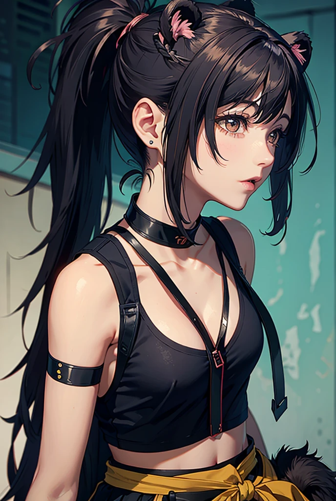 (safe:1.10), best quality, masterpiece, highres, solo, (hasumi_bluearchive:1.10), profile, from side, upper body, 20 <lora:hasumi_bluearchive:0.80>