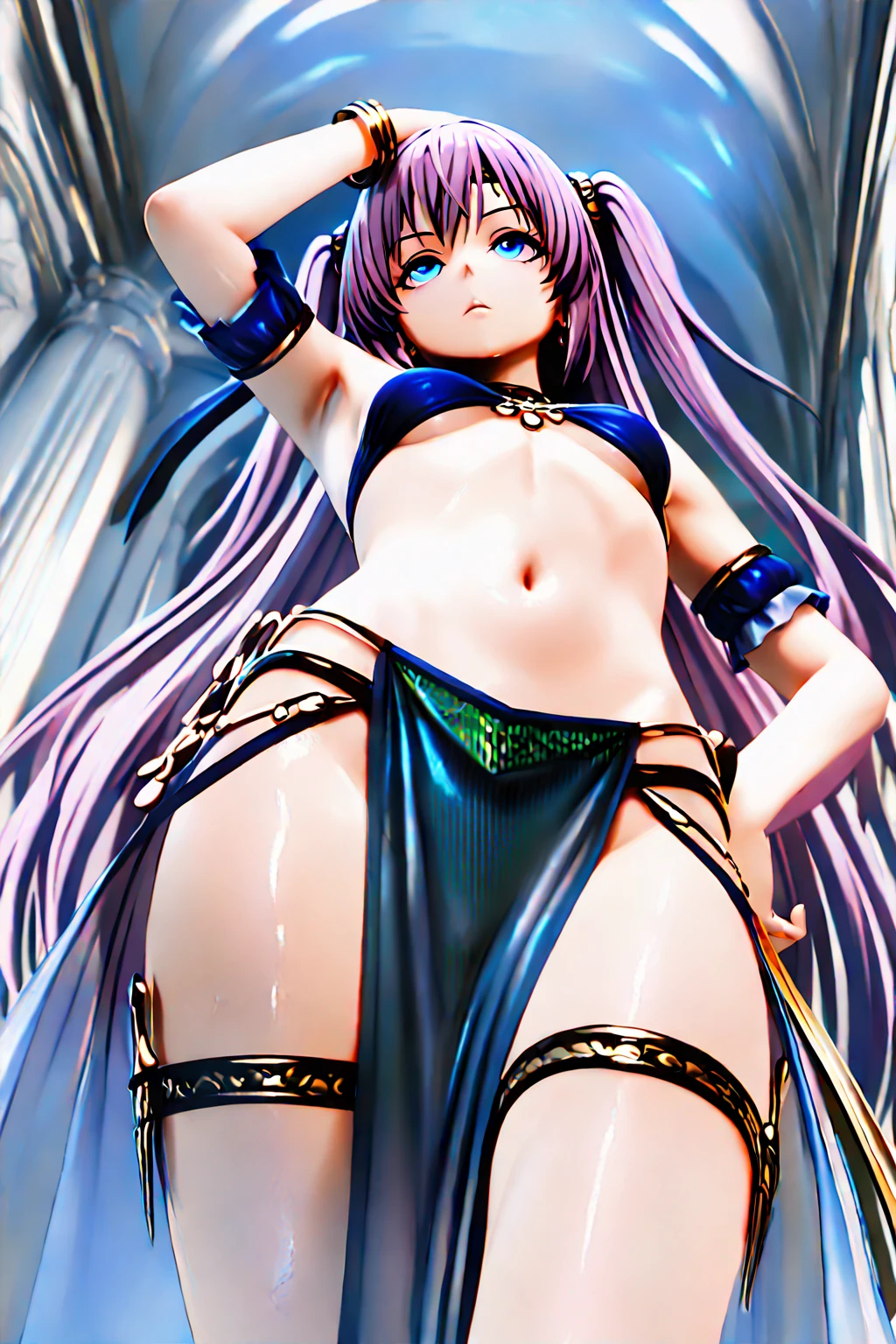 (Anatomically normal:2)、16K、Highest quality、Highest quality、Highest Resolution、Masterpiece、One 18-year-old Japanese woman、Japanese Idols、(頭の上から足の指先まで写っているFull body photo:1.8)、Precision portrait photography、(Thin and slender body:1.8)、(Hourglass system:1.8)、(Youthful, firm, beautiful, large, ideally shaped breasts:1.8)、(Deep cleavage:1.8)、(Too thin waist:1.8)、(A beautifully shaped vertical belly button:1.8)、(A small face that is too beautiful and symmetrical:1.8)、(Super small face:2)、(Luxury, high quality, branded, ultra compact, deep purple glittery sexy bra and panties:1.8)、(You can never see the pussy:2)、(Legs that are too long and too thin:1.8)、(Long and slender legs:1.8)、(Super long, shiny, super straight brown hair that reaches down to her waist:1.8)、(Long, straight bangs:1.8)、(Very light brown hair color that stands out too much:1.8)、(Her style emphasizes her beautiful, large bust.:1.8)、(Sexy pose:1.8)、(Her long, slender legs are neatly aligned:1.8)、(Her eyes are so big they&#39;re almost too big.:1.8)、(She looks at the viewer as if she is truly in love with him and desires him.:1.8)、(Full body photo:1.8)、Okinawa beach background、(No anatomical abnormalities:2)、(One girl:2)