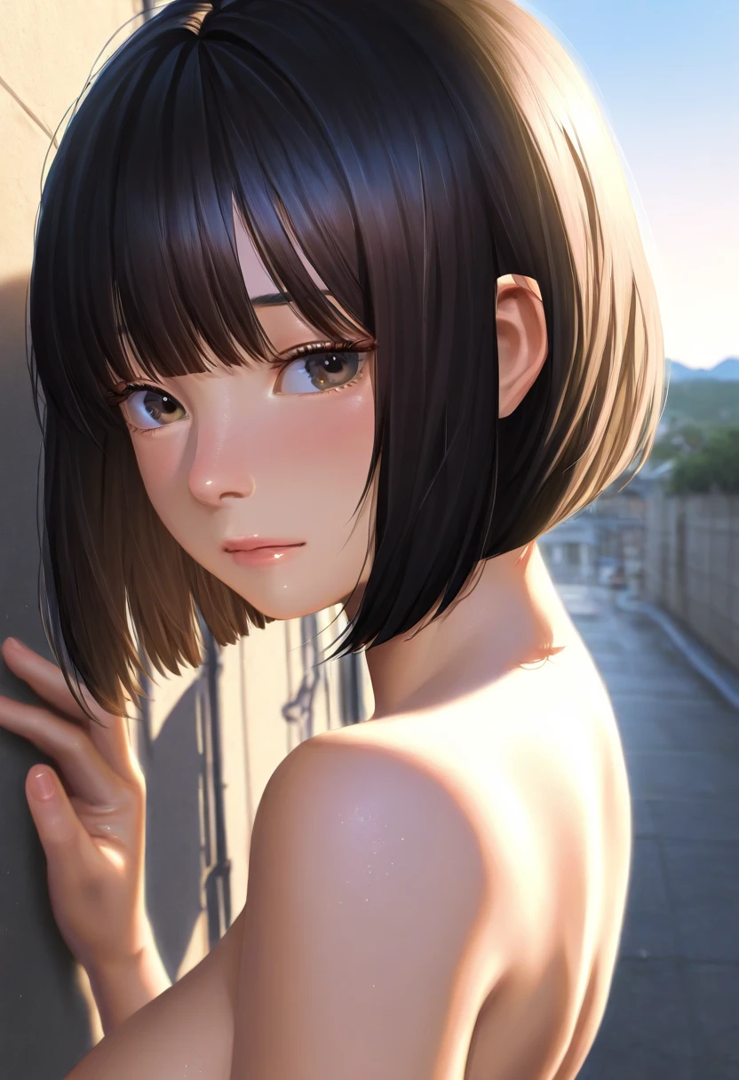 最high quality、masterpiece、超High resolution、(Photorealistic:1.4)、Highly detailed CG Unity 8k wallpaper、Detailed and complex、original、High resolution、Raw photo、(Perfect figure)、Detailed and complex,、Soft Lighting、high quality、Film Grain、Depth of written boundary、Hmph、Ultra-realistic、Color Grade、Dynamic Pose、Portrait、Japanese、Laughter、Lips、short hair、Viewer、Natural soft light、With a girl、20-year-old、whole bodyエズビアン、solo、 student、University、cute、Beauty、Inconspicuous、Cold light 12000K \\ 、detailed and realistic、Skin Texture、Ultra-detailed、リアルなSkin Texture、(dramatic、信じられないほどのmasterpiece:1.3)、Browsing Caution,Swimwear,Blonde,whole body