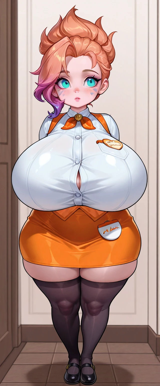 Hair Bow, pink hair,Big Baby Bump pregnant, office uniform, Big boobs, nipple, cum, Big Black Balloons,16 years girl, Big pregnant Belly, Big Pregnant girl, Largest Belly of Pregnant, Huge Pregnancy, huge 9 months Pregnancy Belly