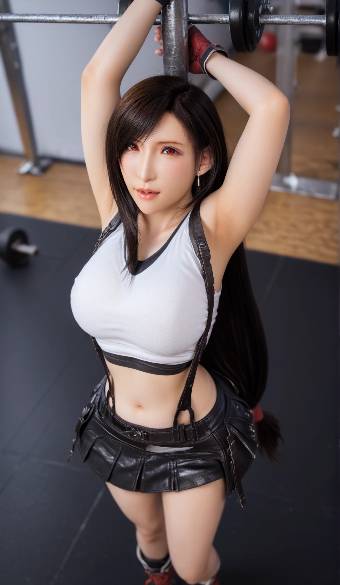 1 female,Busty big-breasted beauty(Show full breasts:1.6)Slim and charming figure,Plump buttocks:1.8,fit:1.8,Wearing lace transparent sexy underwear,The cloth is transparent:1.6,The face is delicate and clear,8K HD View