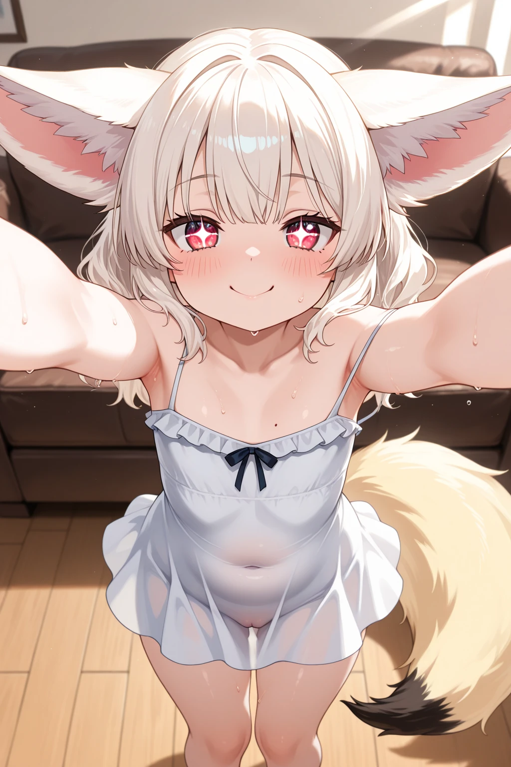 best quality,best resolution,solo,(fluffy anthro furry :1.6),cat girl,medium breasts,blonde hair,long hair,messy hair,blue eyes,glistering eyes,sparkle eyes,(white fur :1.6),naked,romantic light,legs in sea,beautiful bedroom,looking at viewer,heavy breath,sweating,steam surrounded,full face blush,heart eyes,heart expression eyes,plenty pussy juice,happy face,smile,orgasm,squirting,girl on top,fiercely sex,brutal sex,vaginal sex,open mouth,fangs,scream,drool,spread arms,two eyes closed