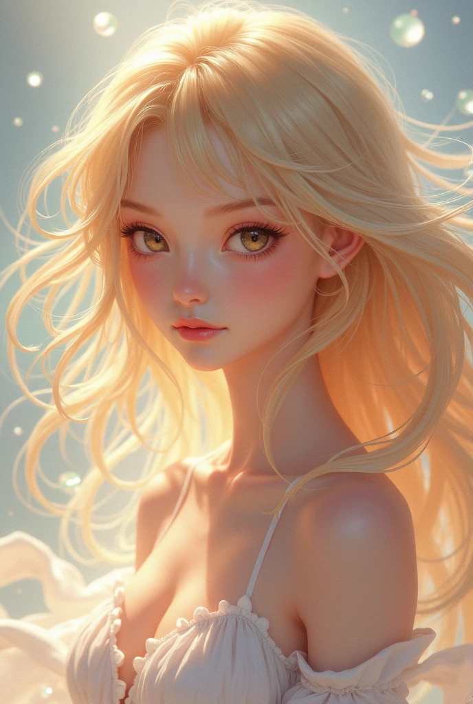 best quality,realistic,portrait,"toppless woman","beautiful detailed eyes","soft and delicate skin","long flowing hair","elegant and graceful pose","subtle lighting","subtle background","oil painting style","vivid colors" very slutty