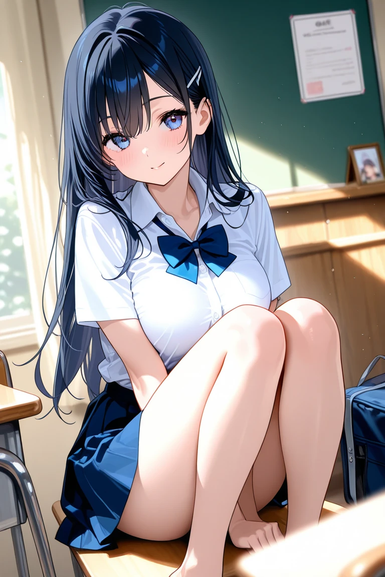 (best quality, masterpiece, RAW photo,ultra-detailed:1.2), <lyco:GoodHands-beta2:1.0>, 1girl,solo,asakuraryouko, slight smile,
<lyco:add_detail:0.6> <lyco:Asakura_Ryouko-05:1.0> micro mini skirt, spread legs, longhair,