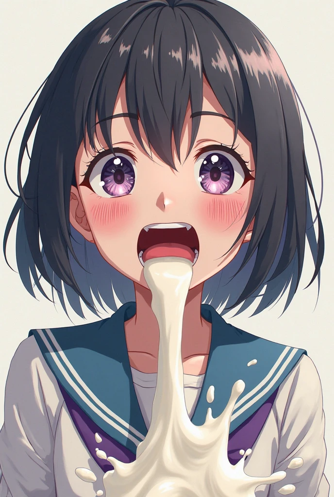 nsfw,,desperate fellatio,4k digital art,8k, female kneeling on floor,sucking a penis hardly,(tanned skin,tanned adult female:1.2), (black hair),pov blowjob,short hair,bukkake on face,,white dress shirt,cream school cardigan,pleated checked skirt,at public restroom,(blushed and happy:1.2),trembling,(adult curvy body:1.1),bukkake on face,dirty floor,excessive cum