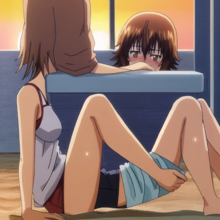 One girl,Looking at the audience,kumiko oumae,Private room,Bed,whole body,from the front,naked,全naked,Beautiful breasts,Medium chest,Nipples visible,Beautiful nipples,squat,Spread your legs,Squat hands behind head,Hands placed behind head,Hands behind headで組む,Hands behind head,Zoom in,8k unity wallpaper,Anime key visual,高いest quality, High resolution, unity 8k wallpaper, (shape:0.8), 高いly detailed face,高いly detailed eye,Glowing Eyes , Shiny skin,Fine skin,White skin,dense skin,Detailed Hair,高いly detailed legs,Perfect lighting, Detailed CG, (Perfect Anatomy),High resolution,Anime key visual,Kyoto Animation,