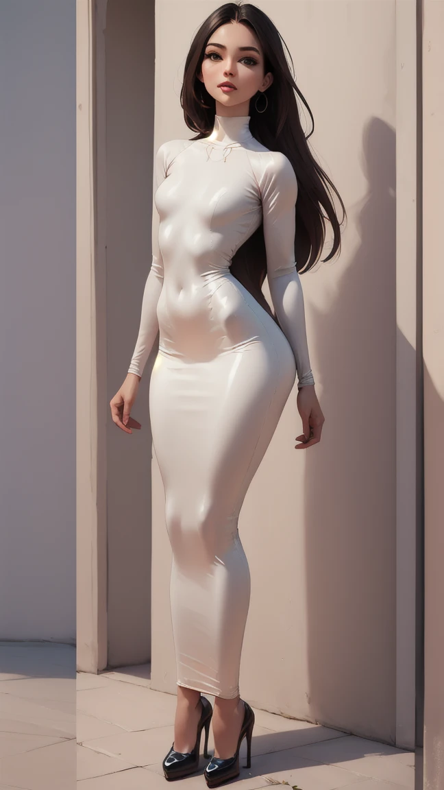 realistic, 1gril, per HD, 12k, wearing Allstars shoes, slim body, rather big body, six pack body, big round breasts, no clothes, beautiful breasts, looking at the camera, sitting on the sofa, long black hair, facial details, detailed person, body details, clothing details, hair details, body details, body details, breast details, vagina details, clothes, eye details, sweat details, water details, pose (knees bent and legs wide apart) whole body