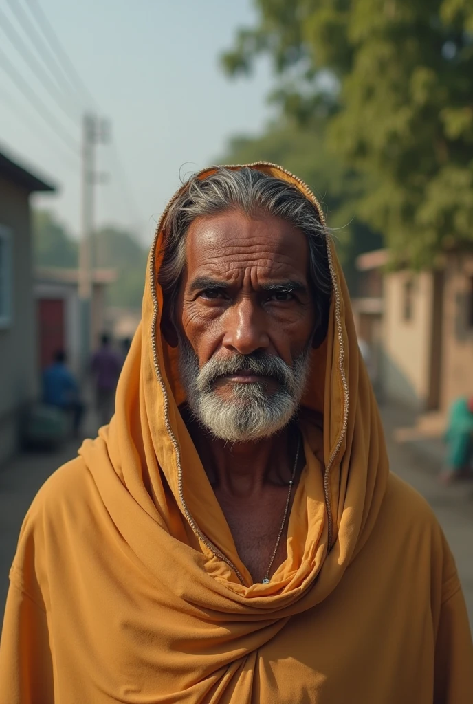 A 48 year indian from delhi who has no hair or beard
