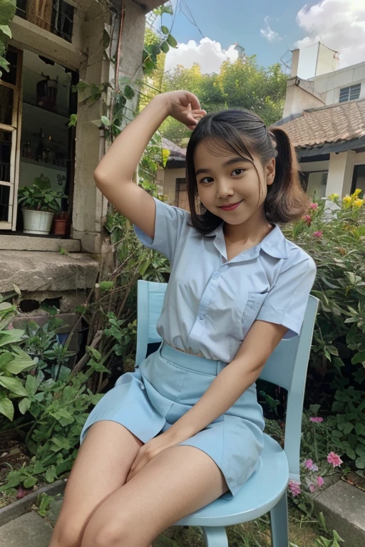 Nepali student uniform upskirt spreading legs
pigtail primary Kathmandu
