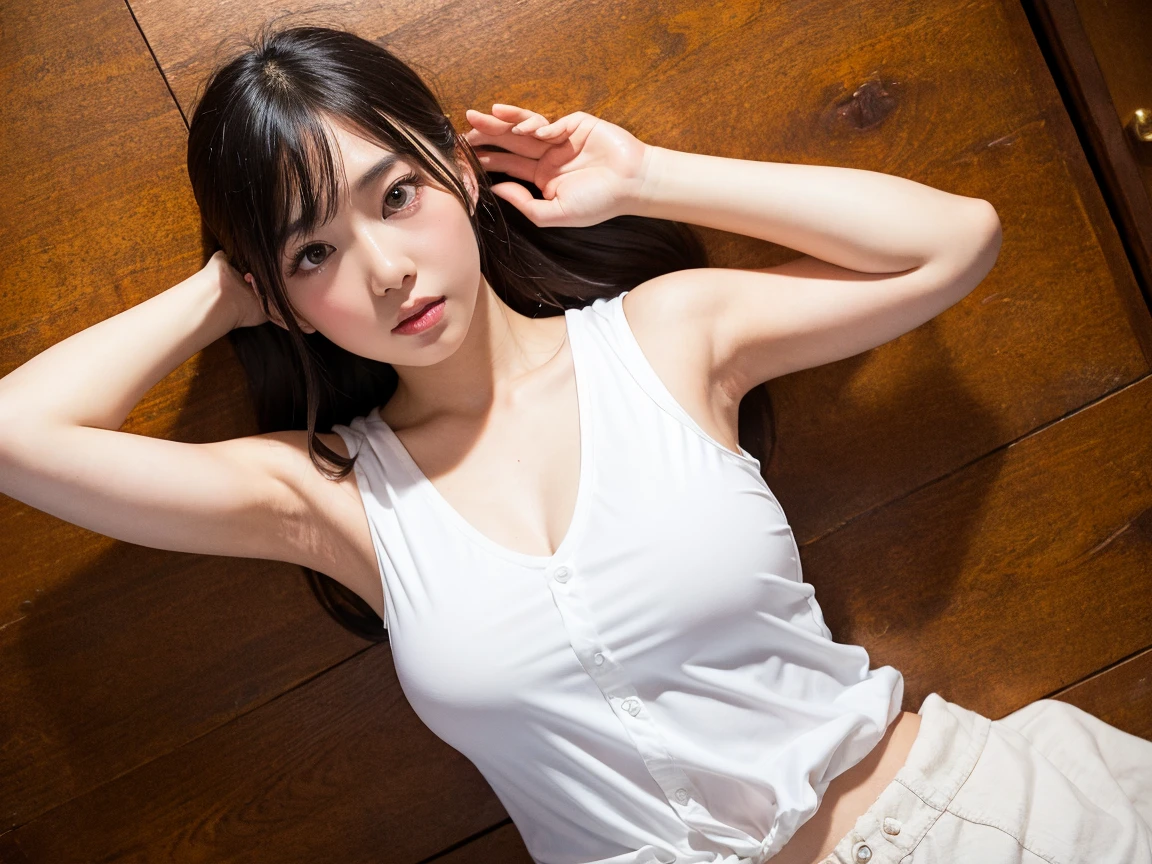 (((Low - Angle:1.4)))、((One hand raised))、((She is wearing a colorful and pop blouse and apron.)),(;have big bread))、(((Spread your legs:1.4)))、,(((beautiful armpits:1.2)))、High resolution、Bakery、16-year-old girl、smile、Finished as in the picture、white and beautiful skin、Focus on small breasts、((beautiful５This finger))、Bakeryの制服を着ています、最high quality、High resolution、Very detailed、masterpiece、Live Shooting:2、Genuine:2、photoGenuineistic:2、very delicate and beautiful、Fine details、Textured skin、Full Shot、、(beautiful face:2)、hot pants、Putting on makeup、Perfectly balanced legs:1.5), Looking at the camera, Angle from above, (((hot pants))), High resolution、未来のBakery、Delicious bread that women will love、Looking at the camera、smile、Finished as in the picture、、(((I have a big loaf of bread)))、(((cute smile)))、((((Eat delicious bread)))))、((I love bread))、(front focus piece:1.3), 
、Cute Apron、Rainbow Apron、Bakeryの制服を着ています、明るすぎるNatural light、Shining sunlight、最high qualityのディテール, Japanese Girls,1 girl, 8K, RAW Photos, 最high quality, Ticker:1.2, Very detailedなRAWカラー写真, Professional photos, (reality, photoGenuineisticです:1.37), (Very detailedな皮膚:1.2), 超High resolutionな, (Lenz 50mm),,絶妙にFine grain,Look at the person watching,Pretty face, Just Mile:1.05),Wide Hips,Straight hair,,Light pink inner color、 white and fine skin、(Very detailedな8K cg:1.2), (hyper Genuineistic:1.35), (photoGenuineisticです:1.45), (reality:1.4), 

(背景はBakery:1.1)、Sexy upward glance, 、Very detailed、masterpiece、最high quality、Ultra-high resolution energy A、8KのHigh resolutionにより、Transparency as shown in the photo、Fine grain、Expression of gradation、Perfect anatomical figure ,hard disk、Ticker (English) 、 Nikon Z9 80mm Lens ,、明るすぎるNatural light、Shining sunlight、、Ultra slim body、Slender model figure、beautiful姿勢、, 最high quality, 8K, RAW Photos, Confused, Award-winning portraits, shy smile, shy smile, , Delicate girl,, Digital SLR, View your viewers, Frank, Sophisticated, Thin arms, Professional Lighting, Film Grain, chromatic aberration, (Fine grainと顔:1.0), Live Shooting、(((A portrait of extreme beauty)))、((Glowing Skin))、1 girl、16 year old beautiful girl from Prague、Bright expression、((Platinum Blonde Hair))、[Big blue eyes that sparkle like jewels]、Shiny skin、silky super long Straight hair、eyeliner、beautiful前髪、Hair around the eyes、最high quality、Very detailed、Film Light、Intricate details、High resolution、Very detailed))、Detailed Background、8KUHD、Digital SLR、Soft Light、high quality、Film Grain、Fujifilm XT3 、Shallow depth of field、Natural light、(((Spread your legs:1.4)))、Pieces fly、High resolution、Bakery、16-year-old girl、smile、Finished as in the picture、white and beautiful skin、Focus on small breasts、最high quality、High resolution、Very detailed、masterpiece、Live Shooting:2、、neon hair clip,masterpiece、最high quality、
One girl,Ives Girl,beautiful照明,(((Anyone can see the D logo.:9)))