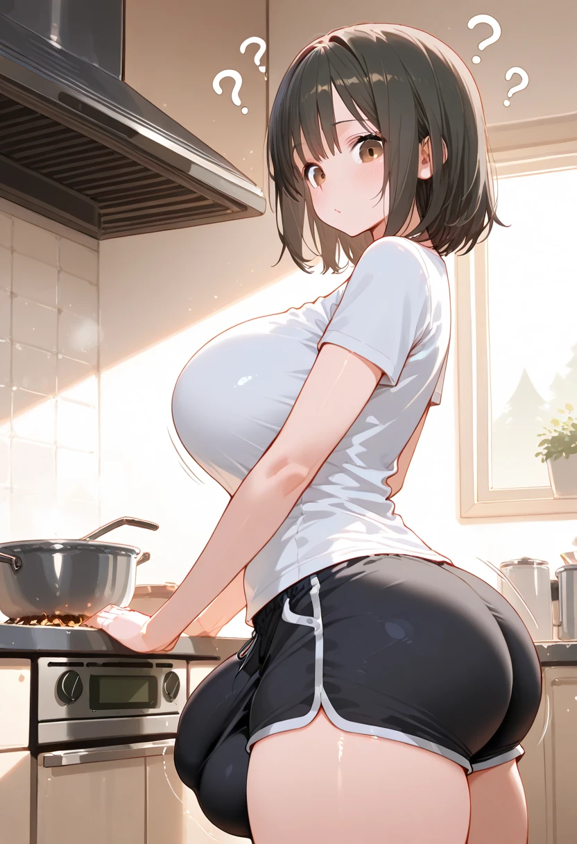 ((masterpiece)), ((best quality)), (ultra-detailed), ((extremely detailed)), 4K, (8K), best quality,, ((((perfect anatomy)))), five fingers, (((beautiful detailed eyes))), (((world-class quality))), (photorealistic), extremely detailed, high resolution, ((detailed shaded pretty face)), (((house wife))), solo, (((sagging breasts))), ((glowing detailed skin and hair)), white-skinned, (((glistening skin))), huge ass, baby face, black hair, naughty face, , gym uniform, (blue shirt), thick thighs , ((two side up)),, (yuuka_bluearchive), (Admission card), Jersey, potbelly, buruma