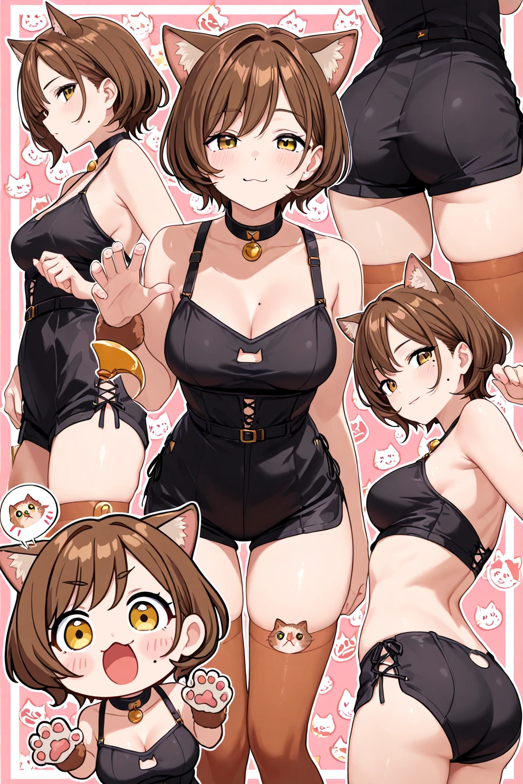.......... 16 years old, horny lusty smile Cat girl ( cat ears medium length brown shaggy hair with one 1 short braid, brown cat tail, yellow eyes, big tits )))........red red red bikini..... Black black black stockings....... Bedroom ..... Sexy horny lusty похоть желает секса хочет секса