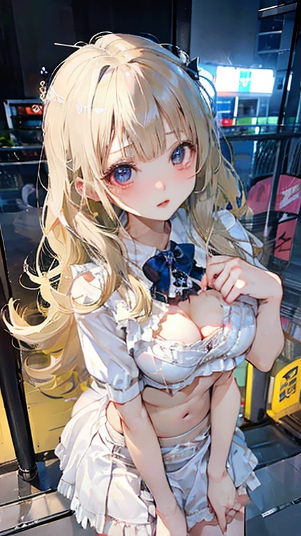 
((Highest quality)), ((masterpiece)), (detailed), One Girl,(Knee-length),whole body,Big Breasts,shirt,Shoulder Bare,(mini skirt),(Thigh length),(Knee-lengthソックス),22-year-old woman,valley,((Hunchback)),(Naughty look),Twin tails,(Loose perm),((Excited expression)),Browsing Caution,nswf Japanese,(attractive appearance),