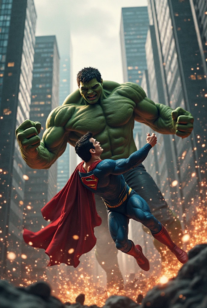 Superman vs hulk