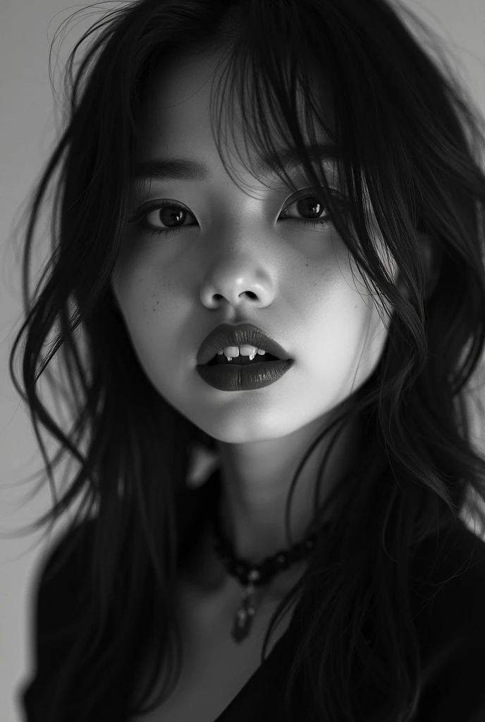 (best quality,ultra-detailed,realistic),(monochrome portrait),((face close-up)),(black and white:1.7),white background,completely naked,perfect nude,undressed,gleaming face,shiny skin,oiled skin
