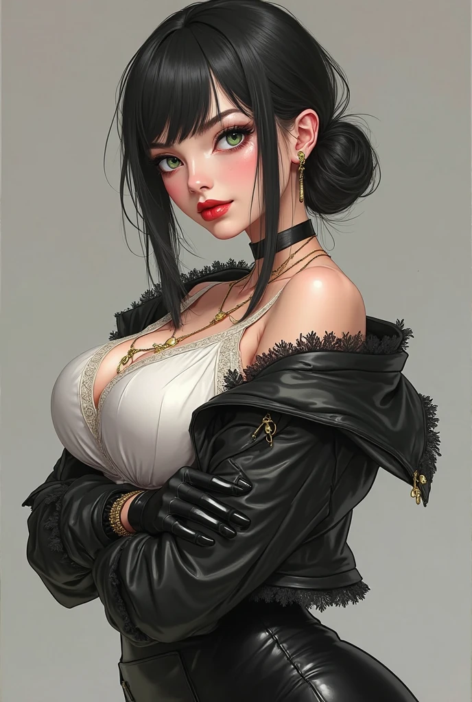 4k, digital drawing, Comic Babes, Araffe dressed in a top hat and a black jacket, Artgerm Style, Artgerm Style, artgerm trends, in the Artgerm Style, extremely detailed artgerm like artgerm, artgerm comics, ivan talavera style and artgerm, graphic artist artgerm, artgerm and j. Dickenson