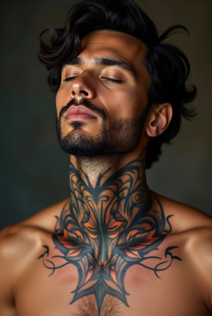 Generates a naked yt machika without any clothes