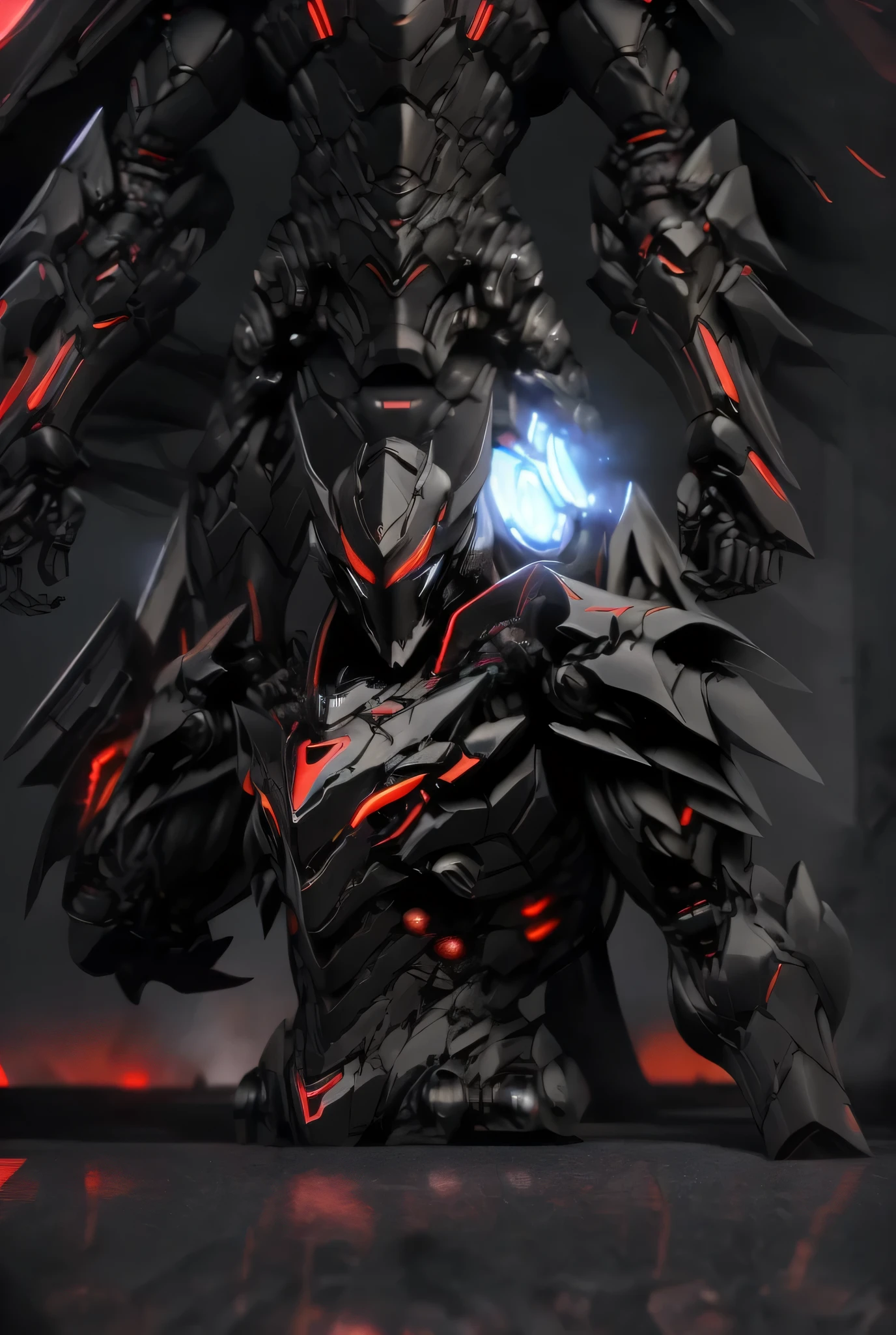 ark one, with scary poses, 3d