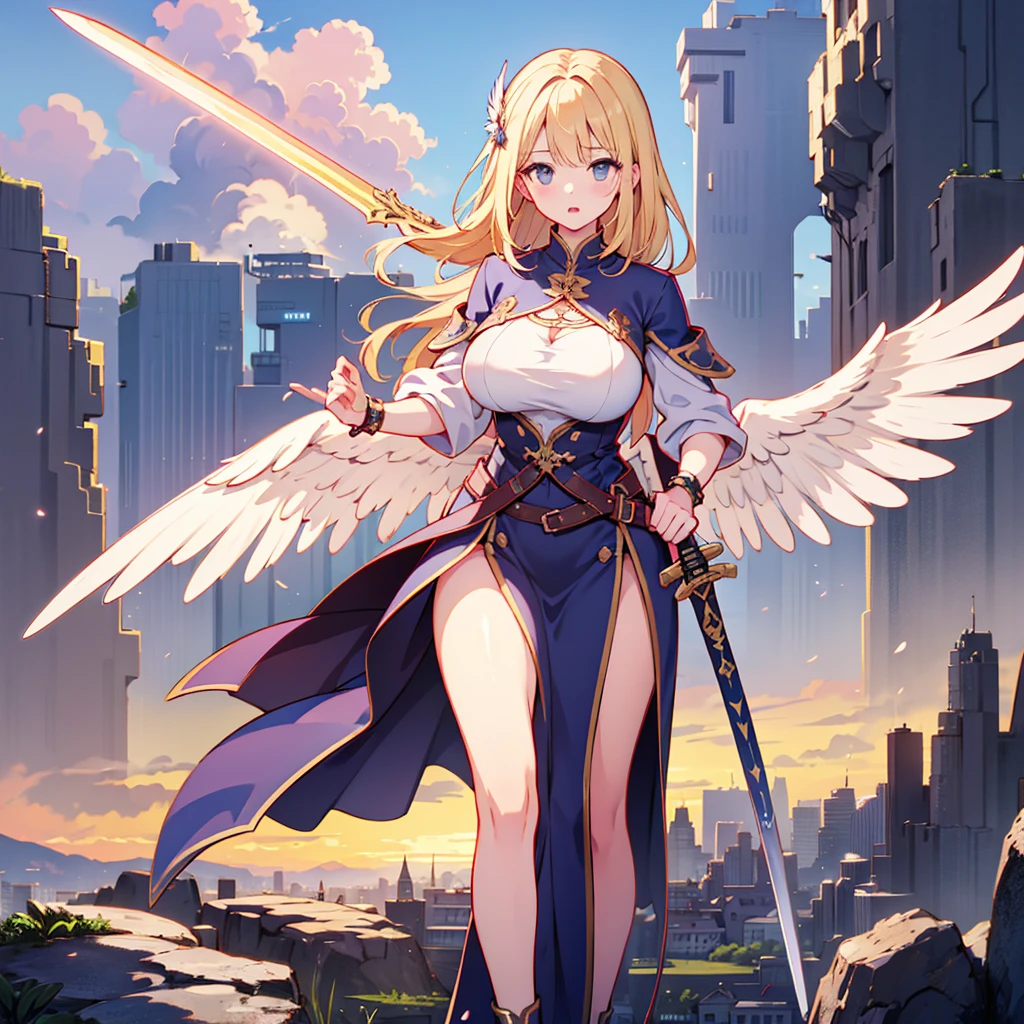 (masterpiece, best quality,high resolution:1.2), <lora:nina-nvwls-v1-final:0.85> , bofNina (flying over forest, above forest,:1.1), (purple detailed wings:1.1), detailed blue dress, bridal gauntlets, knee boots, smiling, detailed, high speed, having fun, from above, feet off ground, in skies,